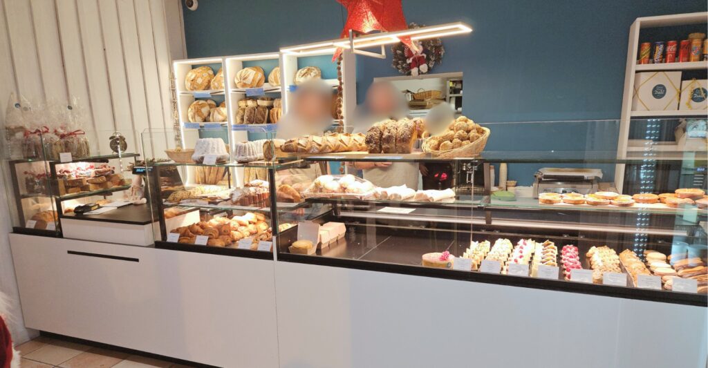 Repositionnement ergonomique de magasin de boulangerie