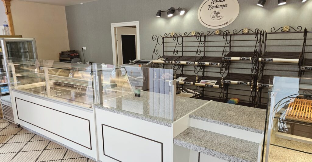 rénovation de magasin de boulagerie en dordogne